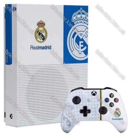 Microsoft Xbox One S 1  "Real Madrid"