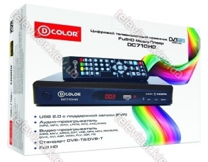TV- D-COLOR T2 DC710HD