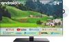 SYLVOX 24" Frameless Combo 12V/24V RV TV With DVD Player