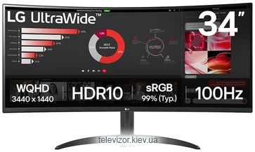 LG UltraWide 34WR50QK-B