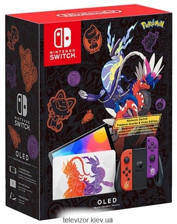 Nintendo Switch OLED Pokmon Scarlet and Violet Edition