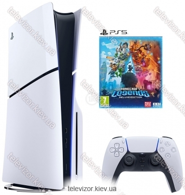 Sony PlayStation 5 Slim + Minecraft Legends Deluxe Edition