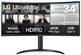 LG UltraWide 34WR55QK-B