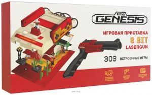 Retro Genesis 8 Bit Lasergun (2 ,  , 303 )
