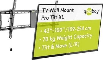 Wentronic Goobay TV-, настенное крепление Pro TILT XL