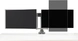 Kensington SmartFit Dual-Monitor Arm with grip