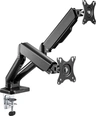 Wentronic Goobay double monitor mount with gas spring