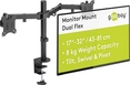 Wentronic Goobay double monitor mount Flex